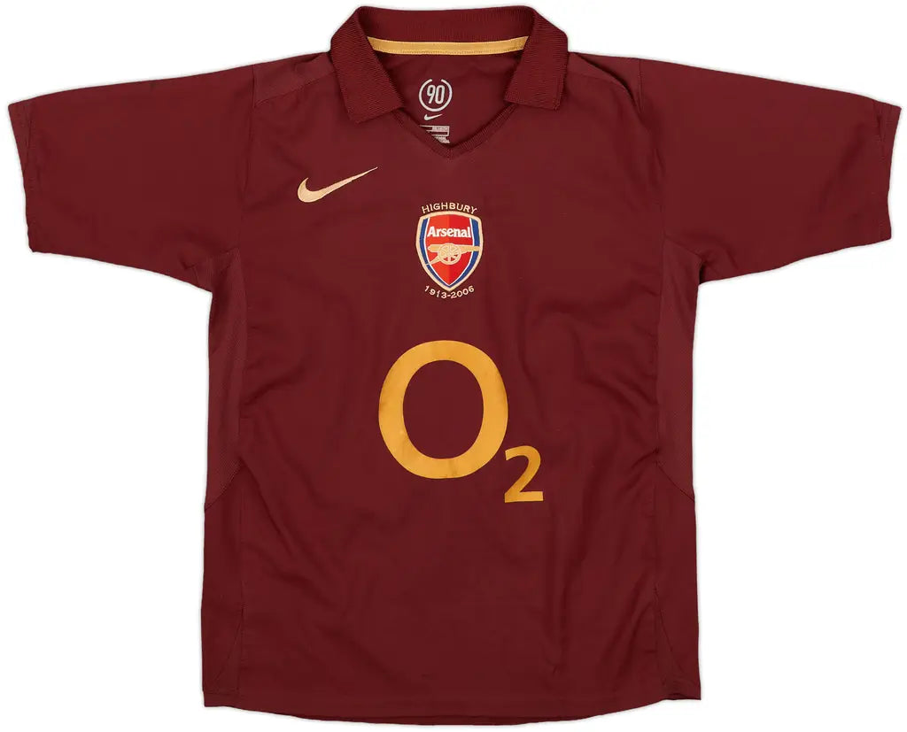 ARSENAL 2005-06 HOME SHIRT