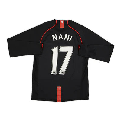 MANCHESTER UNITED 2007/08 RETRO LONG SLEEVE HOME SHIRT