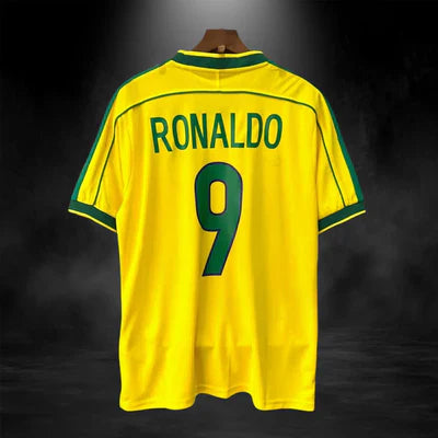 BRAZIL 1998 RETRO WC HOME SHIRT