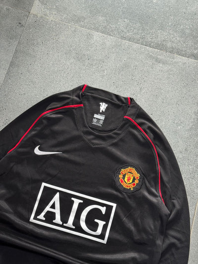 MANCHESTER UNITED 2007/08 RETRO LONG SLEEVE HOME SHIRT